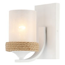 Golden 1048-BA1 NWT-CS - Wry Lighting Chatham 1-light Vanity in Natural White